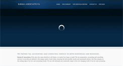 Desktop Screenshot of kayanandassociates.com